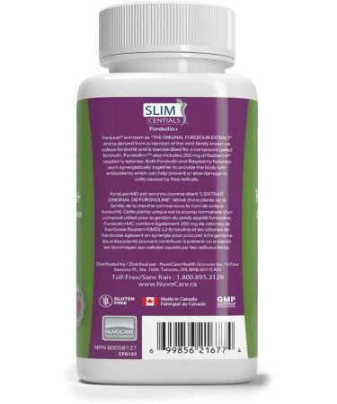 SLIMCENTIALS FORSKOLIN+ 45 CAPS - Buy Online on SooperMarket.com