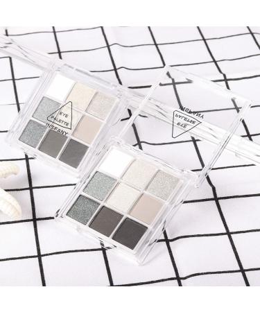 KARNAR Smokey Eye Eyeshadow Palette - 9 Color Cool Toned Shimmer Glitter Shades - Buy Online on SooperMarket.com
