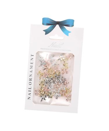 1 Nail Decoration Nail Art Sticker Nail Jewels Nail Stickers for Nail Art Gemstone Rings Nail Jewelry Nail Charms Manicure Decor Nail Decals Nail Art Studs Bowknot Nail Studs Alloy HAPINARY 12.4X7.2X0.2cm Assorted Color