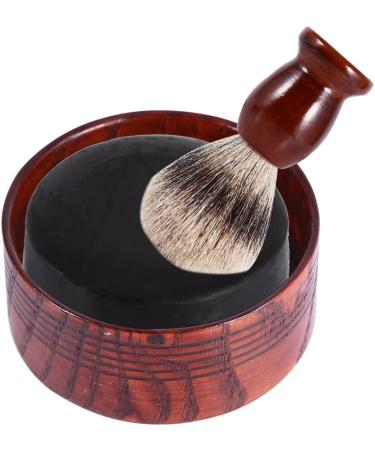 Natural Wooden Shaving Soap Bowl Cup for Men - Handcrafted Shaver Cleansing Tool - Buy Online on SooperMarket.com