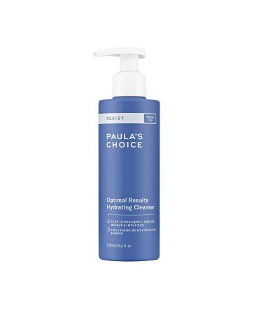 Paula's Choice RESIST Optimal Results Hydrating Cleanser  Green Tea & Chamomile  Anti-Aging Face Wash  Dry Skin  6.4 Ounce 6.4 Fl Oz (Pack of 1)