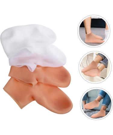 minkissy 8 Pairs Exfoliating Moisturizing Socks Cotton spa Socks Overnight spa Socks feet Care Socks Foot moisturizing Socks feet Repair Socks Lotion sebs Miss Sole of Foot Torn Socks - Buy Online on SooperMarket.com