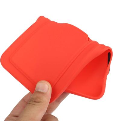 Buy Tivenfezk Nadoli Ultra Thin Silicone Case for iPhone 15 Plus - Shockproof Scratch-Resistant Red TPU Wallet Cover with Card Holder - Buy Online on SooperMarket.com