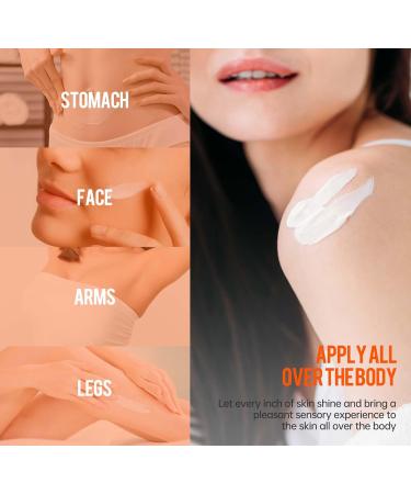 Trendyfave Turmeric Body Lotion Body Moisturiser With Turmeric And Vitamin C Remove Dark Spots Moisturizing Body Lotion for Dry Skin Body Skin Care Smooth Skin Large-capacity 200ml - Buy Online on SooperMarket.com
