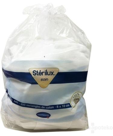 Hartmann Sterillux Care Products - Cotton Rectangular Pads 8x10 cm | 2 Packs - International Shipping Available - Buy Online on SooperMarket.com