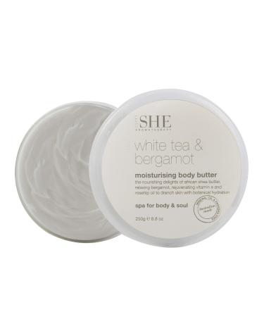 Om She Om She White Tea & Bergamot Moisturising Body Butter 250g