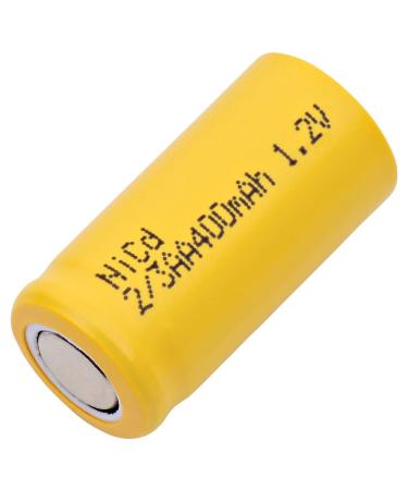 Industries 1/2AA-400 Nickel Cadmium (NICD) Rechargeable Battery (1/2AA and 2/3AA)
