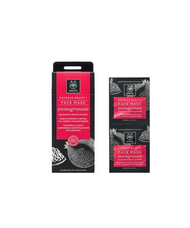 Apivita Face mask with pomegranate radiance and revitalization