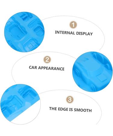 OUNONA 3pcs Cake Mold Decorative Bakeware Pan Cake Stencil Car Candy Molds Cake Silicone Molds for Baking DIY Cake Baking Molds Cookie Cutters Silicone Fondant Biscuit Brownie Silica Gel 33x23cmx3pcs - Buy Online on SooperMarket.com