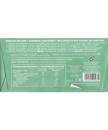 Torras No Added Sugar Milk Chocolate Bar 75 g 1 - Buy Online on SooperMarket.com