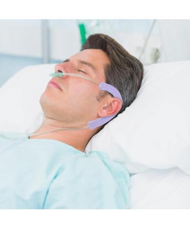 Healeved 1 Pair Nasal Cannula Ear Cushions Comfort Wrap Cannula Ear Protectors Oxygen Tubing Ear Cover Nasal Strap Sleeve for Oxygen Patients to Help Relieve Ear Pain Violet - Buy Online on SooperMarket.com