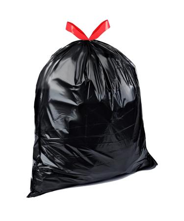 Amazon Basics 30 Gallon Drawstring Trash Bags - 50 Count | Multipurpose Garbage Bags - Buy Online on SooperMarket.com