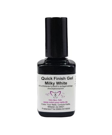 Quick Finishgel Milky White) Babyboomer Verller UV Gel 15ml Quick Finishgel Miligmig White Hema free without sweat layer.Highly glossy sealing angel