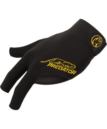 Predator Second Skin Billiard Glove - Black/Yellow - Left Bridge Hand - Large/X-Large - Buy Online on SooperMarket.com
