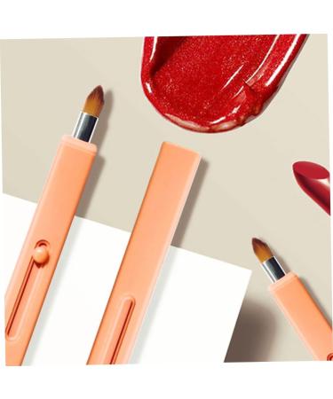 HAPINARY 1pc Retractable Lip Brush Makeup Brush Eye Shadow Portable Lip Scrubber Cosmetics Brush Tool Lipstick Cosmetic Tool Lip Liner Brush Travel Telescopic Plastic - Buy Online on SooperMarket.com