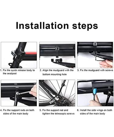 ZTZ Rear Bike Rack - 110 lbs Capacity, Quick Release, Easy to Install | Black - Buy Online on SooperMarket.com