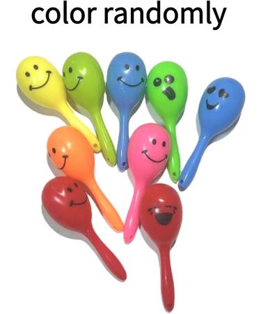 WACURRENTHYD 3PCS- Colourful Mini Ball Sand Hammer Parrot Rattle Shaker Musical Sound Toy Intelligent Sand Hammer Toys for Parakeets Canaries Cockatiels Conure Lovebirds(Random Color) - Buy Online on SooperMarket.com