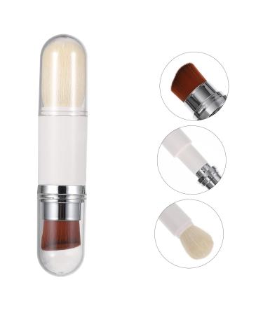 Telescopic Makeup Brush - Double-Head Fluffy Blush & Foundation Brush | International Shipping Available - Buy Online on SooperMarket.com