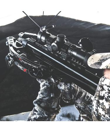Killer Instinct Lumix Speedring Crossbow Scope 1.5-5X32 | Adjustable Ring for Hypr KE Bolts - Buy Online on SooperMarket.com