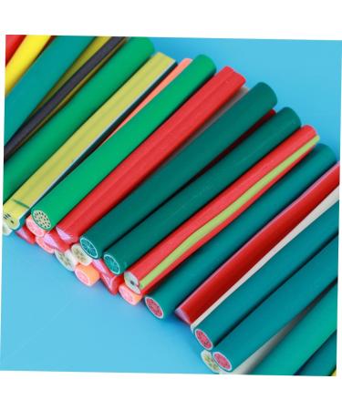 Healeved 50pcs Diy Nail Art Braiding Toy Stickers Homemade Canes 3d Nail Sticker Canes Sticks Nail Art Tips Decoration Diy Manicure Supplies Nail Decor Scrapbooking Accessories Polymer Clay - Buy Online on SooperMarket.com