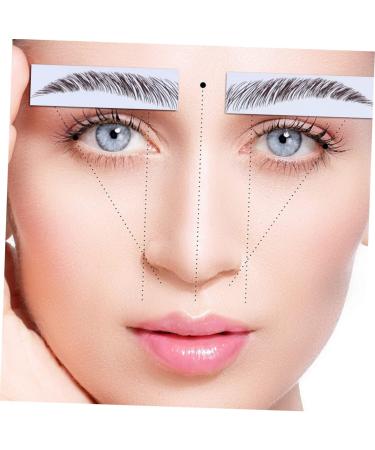 Gogogmee Hair-like Eyebrows 4pcs Eyebrow Stickers Tool Stickers Eyebrow Transfers Stickers Water Transfer Eyebrow Sticker 6d 21x15cm Brown - Buy Online on SooperMarket.com