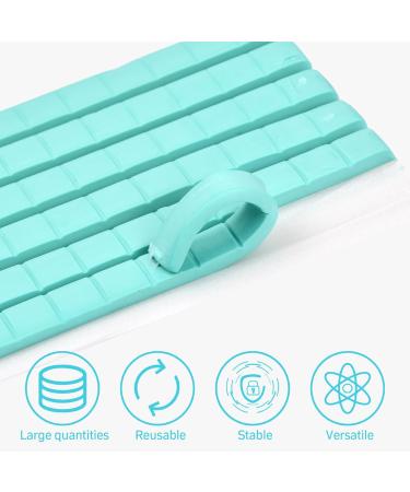 Wisebom Nail Display Stand and Glue Putty 10 Pieces Magnetic Nail Tips Exercise Holder 192 Pieces Adhesive Clay Reusable Acrylic Nails Art Practice Stands for DIY Manicure (Aurora Colour) Aurora Color - Buy Online on SooperMarket.com