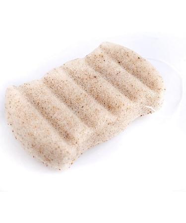 1Pc Wave Shape Facial Sponge Practical Face Puff Portable Body Cleansing Sponge - Buy Online on SooperMarket.com