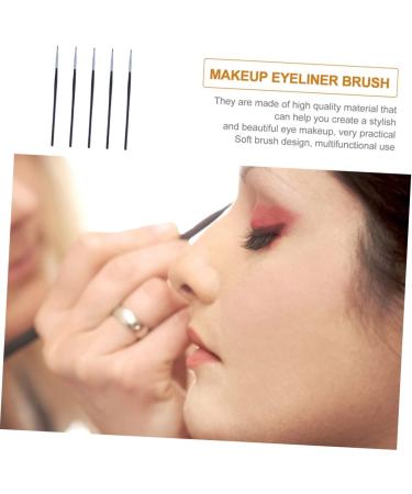 NOLITOY 5pcs Fine Eyeliner Brush Eyeshadow Cosmetic Eye Wands Makeup Tool Eyeliner Applicator - Buy Online on SooperMarket.com