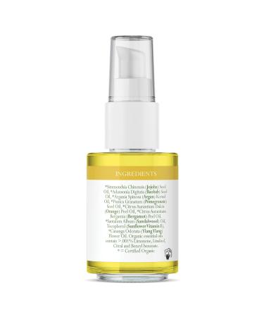 Badger Argan Face Oil - Certified Organic Moisturizing Facial Oil - 1 oz Glass Bottle - Buy Online on SooperMarket.com