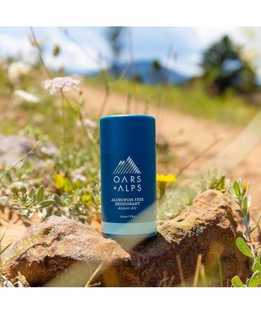 Oars + Alps Aluminum Free Deodorant for Men and Women Dermatologist Tested and Made with Clean Ingredients Aspen Air 2 Pack 2.6 Oz Each 2ct - Aspen Air 2.6 Ounce (Pack of 2) - Buy Online on SooperMarket.com