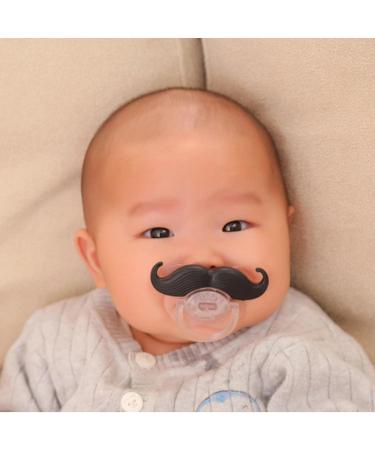 Jomewory Mustache Pacifier for 0-6 Months | Jaw-Friendly & Cute Design for Babies & Toddlers - Buy Online on SooperMarket.com