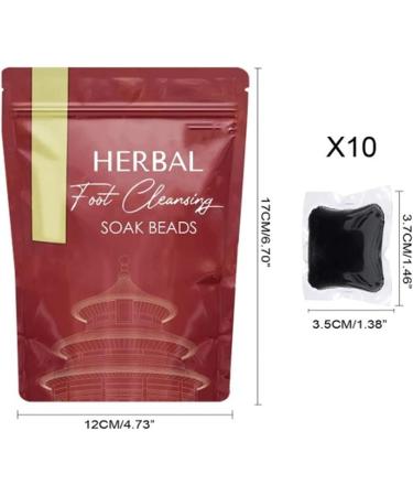 Herbal Detox&Shaping Cleansing Foot Soak Beads Herbal Detox and Shaping Foot Soak Beads Herbal Detox Cleansing Foot Soak Beads for Foot Care (1 Pack) - Buy Online on SooperMarket.com