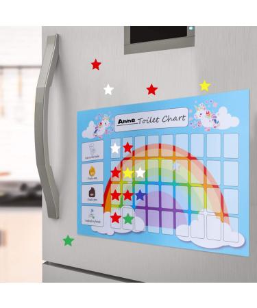 GWHOLE 2 Pack Unicorn Potty Training Reward Chart with 270 Star Stickers for Boys & Girls - Blue - Buy Online on SooperMarket.com