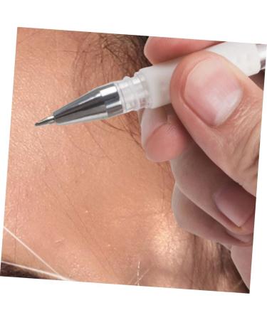 MUSISALY 1 Set Fixed Point Line Pen Brow Pencil Mark Pens Portable Marking Pen Tattoos Marker White Plastic 15.00X0.80X0.80CM White - Buy Online on SooperMarket.com
