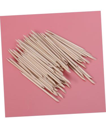 FRCOLOR 400 Pcs Wood Cuticle Pusher Bulk Orange Wood Stick Nails Cuticle Sticks for Nails Cuticles Nails Remover Tool Orangewood Nail Sticks Nail Cleaning Sticks Wooden Bamboo Supplies mediumx4pcs As Shownx4pcs - Buy Online on SooperMarket.com