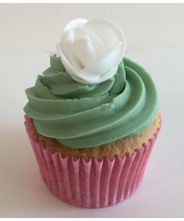12 White Roses- Beautiful Edible 3D Wafer Cake Decorations