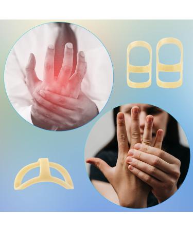 5pcs Oval Finger Splint Set - Finger Support Brace for Trigger Finger - Thumb, Middle, Pinky, Ring Finger - Sizes 6-10 - Buy Online on SooperMarket.com