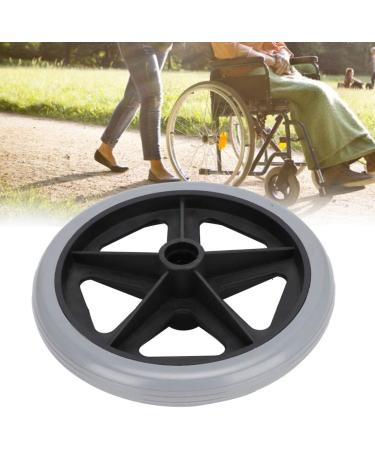 8 Inches Replacement Wheel for Electric Wheelchairs Wheelchair Wheels Wear-Resistant Wheelchair Replacement Parts Walker Accessory 6 Inches / 8 Inches 1 Pack - Buy Online on SooperMarket.com