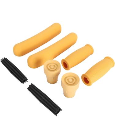 DAUZ Crutch Pad Anti Slip 8 Pcs Crutch Pad Set Rubber for 3/4 To 7/8in Leg DAUZbgp1zvh8kx - Buy Online on SooperMarket.com