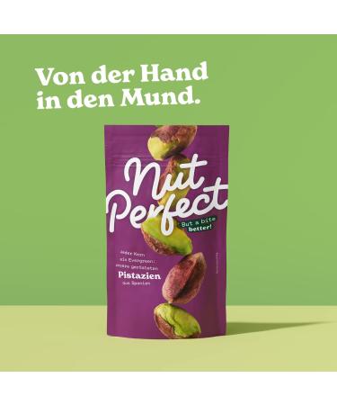 Nut Perfect Pistachio Nuclei | Gently Roasted & Unsalted | Crunchy Snack | CO2 Savings | 70g International Shipping Available - Buy Online on SooperMarket.com