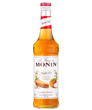 MONIN Premium Apple Pie Syrup 700ml for Cocktails. Vegan-Friendly Allergen-Free 100% Natural Flavours and Colourings. Sugar Syrup Apple Pie 700 ml (Pack of 1)