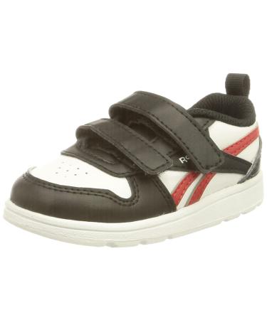 Reebok Baby Boy's Royal Prime 2.0 2v Sneakers 5.5 UK Child Core Black Ftwr White Vector Red