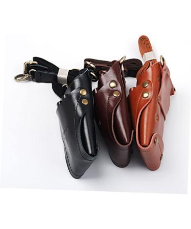 Shop Minkissy 2PC Cosmetic Brush & Hairdressing Belt Bag - Stylish Tool Holder for Hairstylists & Makeup Artists | Vintage Scissor Stand Included - Buy Online on SooperMarket.com