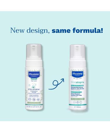 Mustela Stelatopia Foam Shampoo 150ml | Gentle Cleansing for Sensitive Skin | International Shipping Available - Buy Online on SooperMarket.com