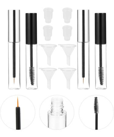 KALLORY 6 Sets Mascara Tube Clear Eyelash Mascara Eyelash Wand Tube Mascara Wand Sample Self Made Travel 10.5X1.5CMx3pcs Assorted Colorx3pcs - Buy Online on SooperMarket.com