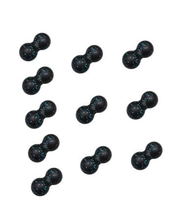 Beavorty 11st sports equipment massage ball training equipment hamster cage lacrosse balls neck massage back roller muscle roll yoga tool gymnasium ball gear fitness massage globe 16.5x8.5x2cmx1pcs bluex11stk