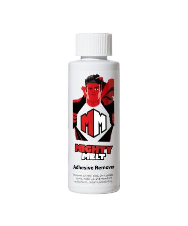 Adhesive Remover - For Sticky and Gooey Messes Removes Glue Stickers Labels Tape Decals Crayons Wax Tar & More Safe for Surfaces Fresh Citrus Scent (125ml / 4.2oz)