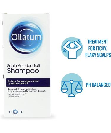 Oilatum Scalp Anti-Dandruff Shampoo 100ml - Pack of 1 - Buy Online on SooperMarket.com