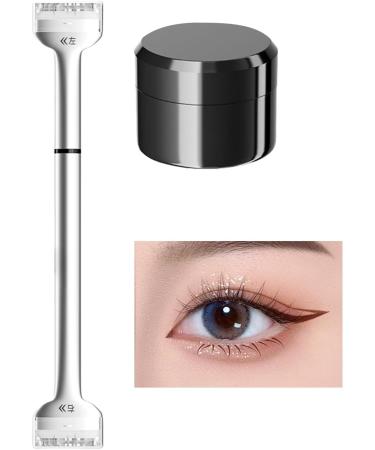 Easy Lower Lash Application Tool Lower Lash Makeup Accessory Stamp for Lower Lash Definition Eyelash Definition Tool Lower Eyeliner Stamp Lower Lash Makeup Tool Lower Lash Ink Stamp Brown - Buy Online on SooperMarket.com