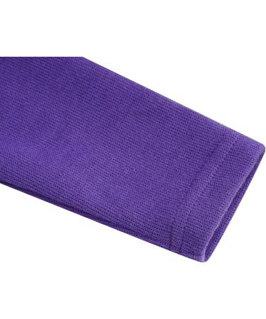 Bonny Billy Girls Long Sleeve Knitted Cotton Cardigan Shrug - Dark Purple (8-9 Years) - Buy Online on SooperMarket.com